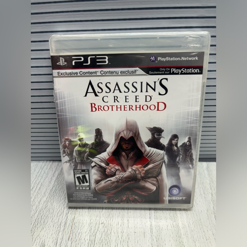 Assassin's Creed: Brotherhood (Sony PlayStation 3, 2010) CIB- Brand New, sealed.